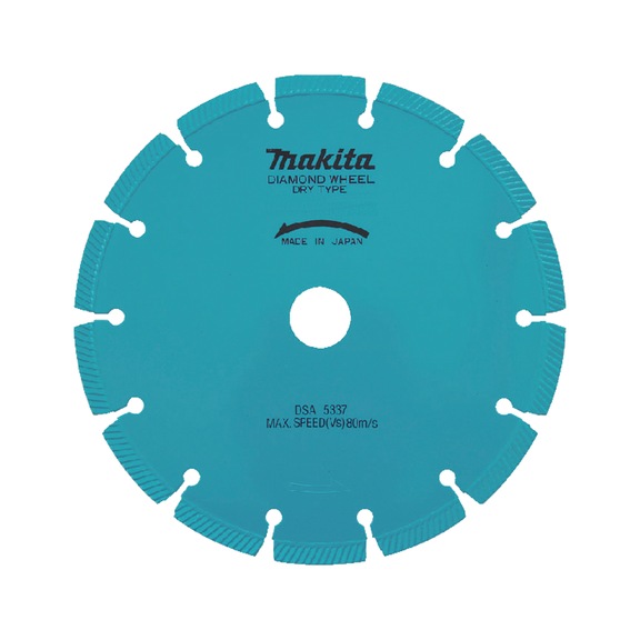 MAKITA diamond disc diameter 230 mm cutting thickness 2.5 mm A-80173 - Other cutting discs