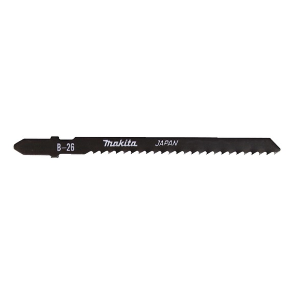 MAKITA jigsaw blade B-26 2.8 mm / 9 TPI working length 71 mm 5 pieces A-85771 - Jigsaw blades for wood