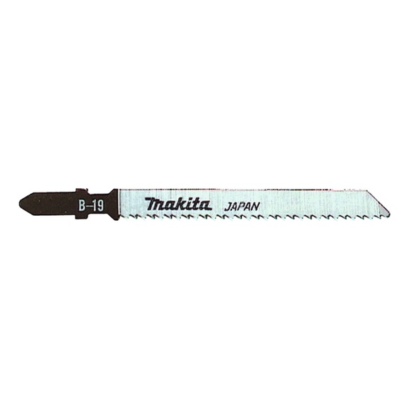 MAKITA jigsaw blade B-19S 2.1 mm / 12 TPI working length 43 mm 5 pieces B-04933 - Jigsaw blades for wood