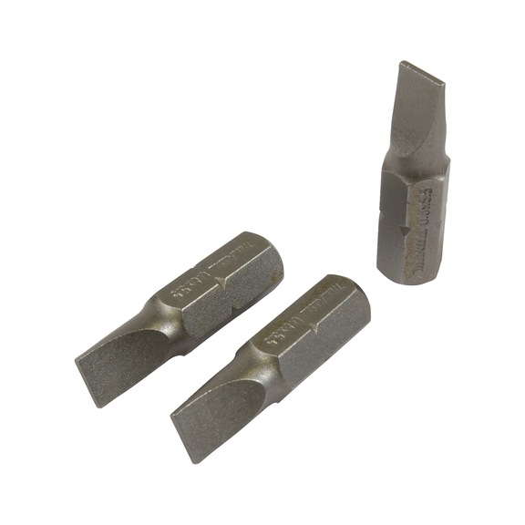 MAKITA bit SL0.8x5.5 mm standard length 25 mm 3 pieces B-23531 - Bit for slotted screws