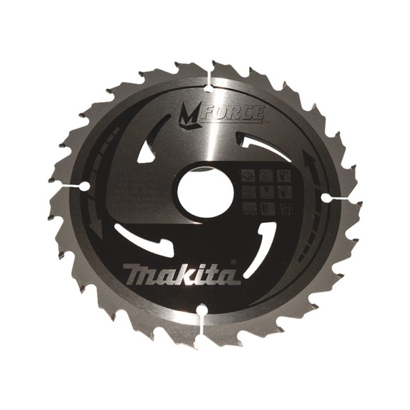 MAKITA circular saw blade M-FORCE 170 mm bore 30 mm number of teeth 24 1.2 mm B-32013 - Circular saw blade M-FORCE