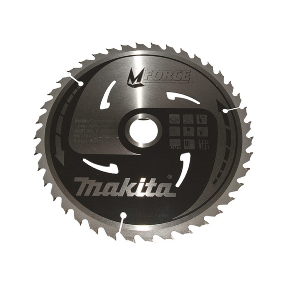 MAKITA circular saw blade M-FORCE 235 mm bore 30 mm number of teeth 24 wood B-32085 - Circular saw blade M-FORCE