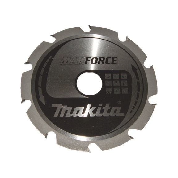 MAKITA Kreissägeblatt MAKFORCE 165x30 mm 10 Zähne 1,4 mm Holz B-32116 - Kreissägeblatt MAKFORCE