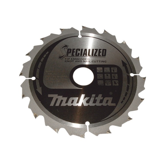 MAKITA Sägeblatt SPECIALIZED 185x30 mm 16 Zähne B-33043 - SPECIALIZED Sägeblätter