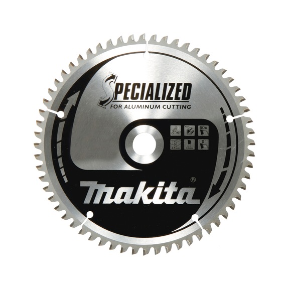 MAKITA Sägeblatt SPECIALIZED 190 mm Bohrung 30 mm Zähnezahl 60 B-33261 - Sägeblätter für Aluminium