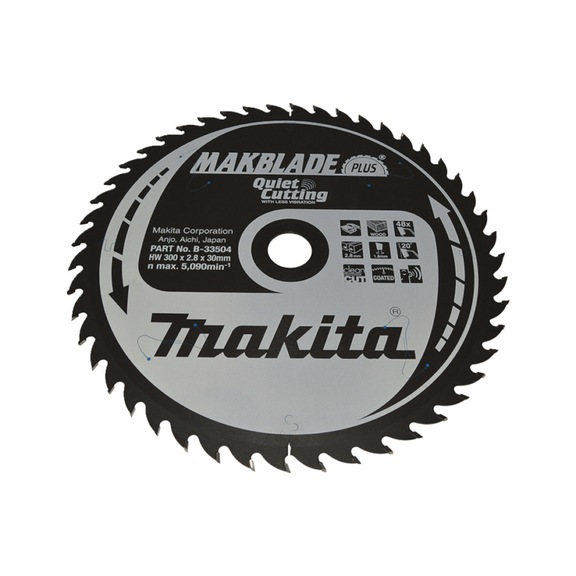 MAKITA Sägeblatt MAKBLADE+ 300x 30 mm 48 Zähne B-33504 - Sägeblätter für Holz