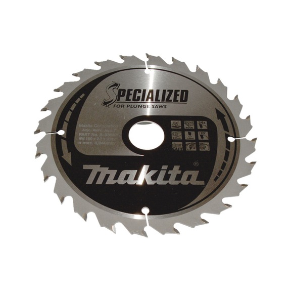 MAKITA saw blade SPECIALIZED 190x30 mm 24 teeth B-33613 - Saw blades for wood