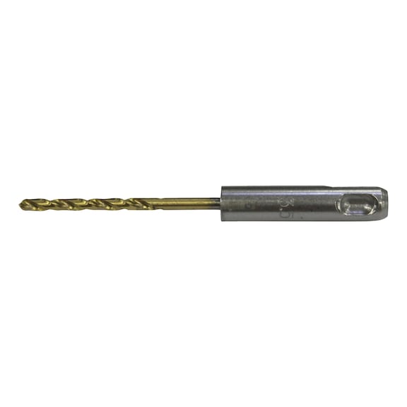 MAKITA metal drill HSS TiN diameter 3.5mm length 100mm SDS-PLUS B-57417 - Metal drill bit HSS TiN suitable for SDS-PLUS