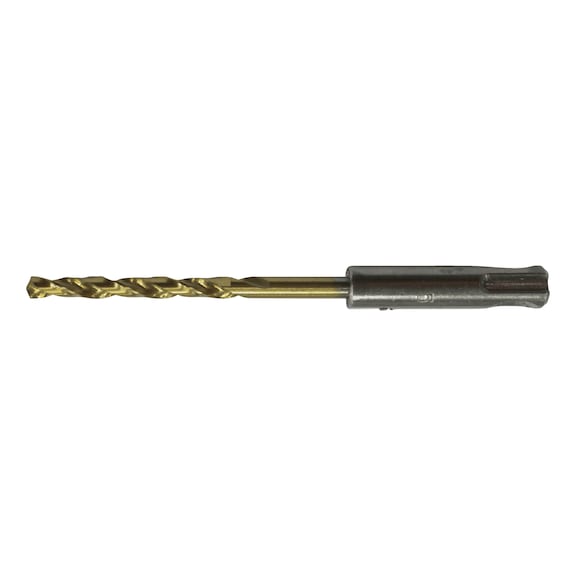 MAKITA metal drill HSS TiN diameter 5 mm length 116mm SDS-PLUS B-57445 - Metal drill bit HSS TiN suitable for SDS-PLUS