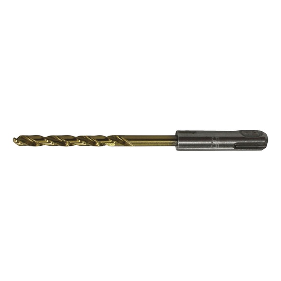 MAKITA metal drill HSS TiN diameter 5.5mm length 123mm SDS-PLUS B-57451 - Metal drill bit HSS TiN suitable for SDS-PLUS