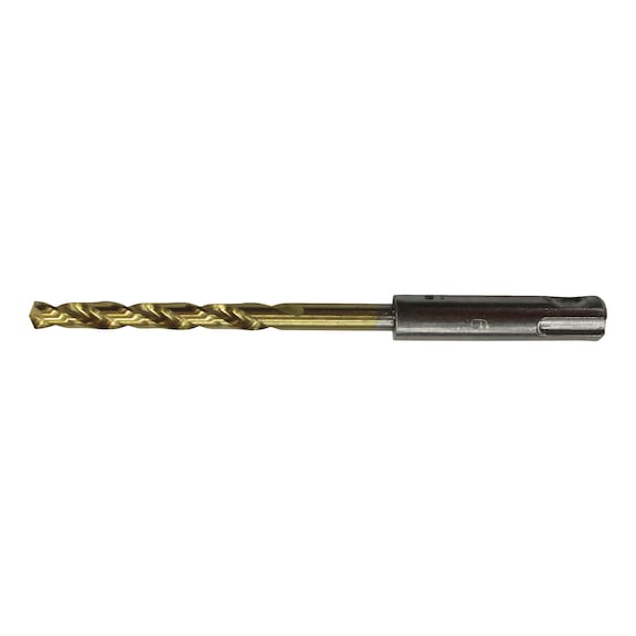 MAKITA Metallbohrer HSS TiN Durchmesser 6 mm Länge 129mm SDS-PLUS B-57467 - Metallbohrer HSS TiN passend für SDS-PLUS