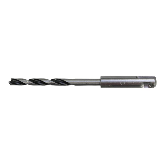 MAKITA wood drill bit suitable for SDS-PLUS diameter 6 mm length 123mm B-57504 - Wood drill bit suitable for SDS-PLUS