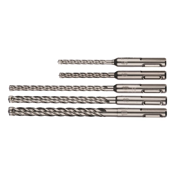 MAKITA NEMESIS II 5-piece drill bit set B-58992 - Hammer drill bit set