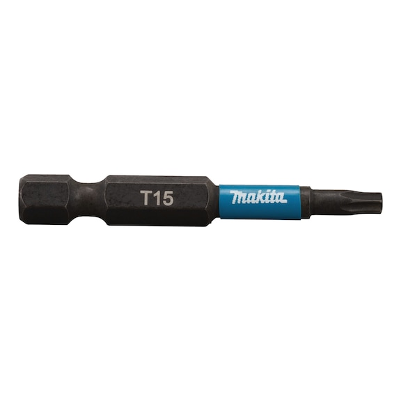 MAKITA Bit T15 Impact Black T15 2 Stück 50 mm B-63775 - T-Bits