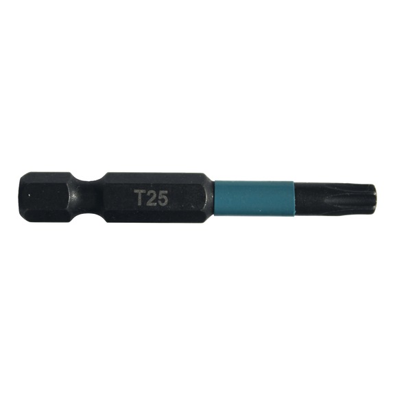 MAKITA Bit T25 Impact Black T25 2 pieces 50 mm B-63797 - T-Bits