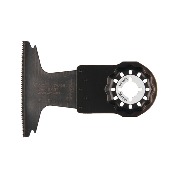 MAKITA plunge-cut saw blade TMA048 65x40 mm 1.3 mm B-64820 - Plunge-cut saw blade for wood and metal