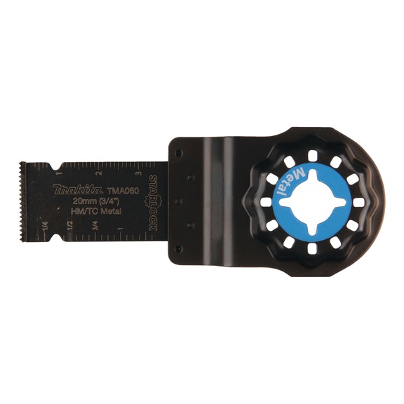 MAKITA plunge-cut saw blade TMA060 20x40 mm 1.1 mm B-64945 - Plunge-cut saw blade for metal