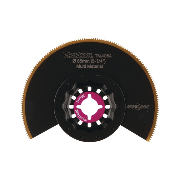 MAKITA segmental saw blade TMA064 diameter 85 mm 1.4 mm B-64973 - Multitool saw blades: Universal