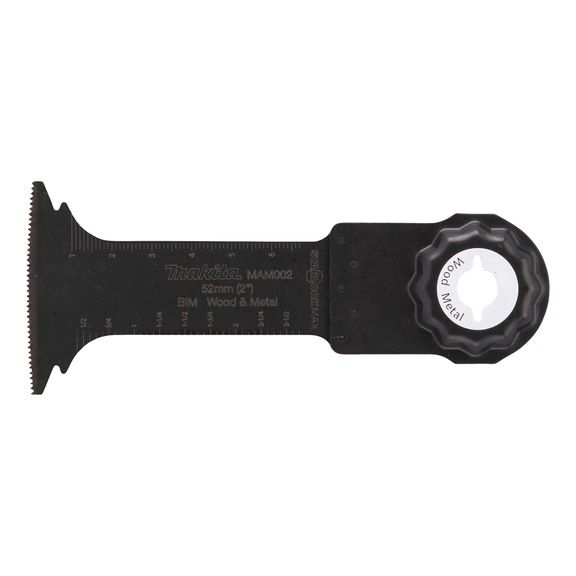 MAKITA plunge-cut saw blade MAM002 52x70 mm 1.4 mm B-66416 - Plunge-cut saw blade for wood and metal