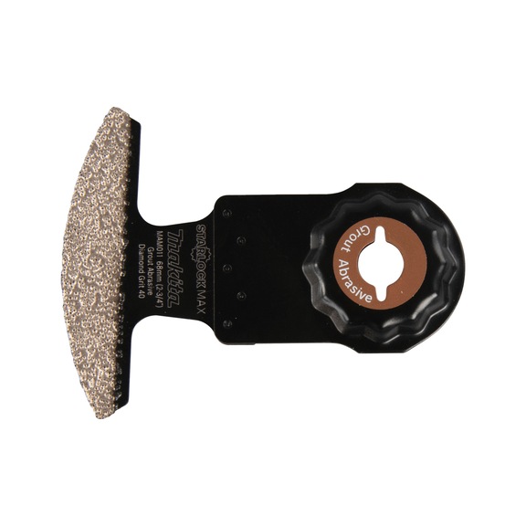 MAKITA Diamant-Segmentsägeblatt MAM011 68x30 mm 2,2 mm Körnung 40 B-66519 - Multitool-Sägeblätter für Mörtel und Gips