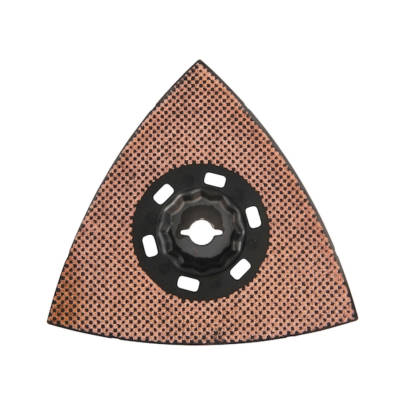 MAKITA delta plate MAM018 diameter 116 mm grit size 100 B-66581 - Multitool saw blades for mortar and plaster