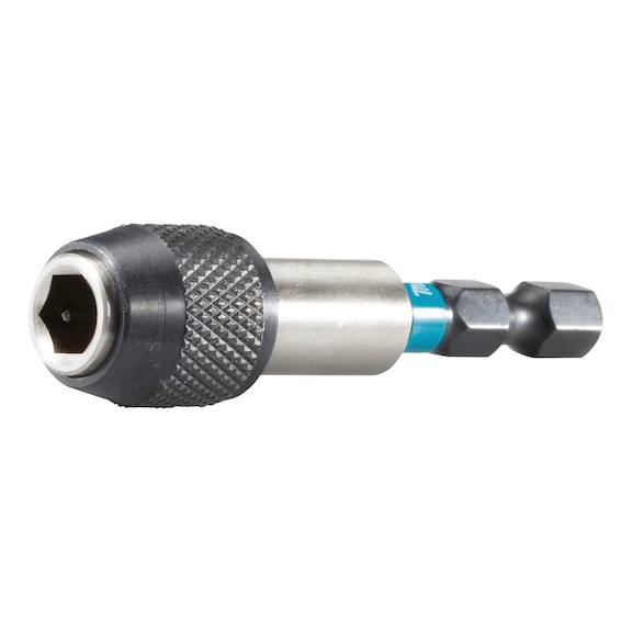 MAKITA bit holder 1/4 inch length 60mm IMPACT BLACK magnetic 1 piece B-66802 - Bit holder