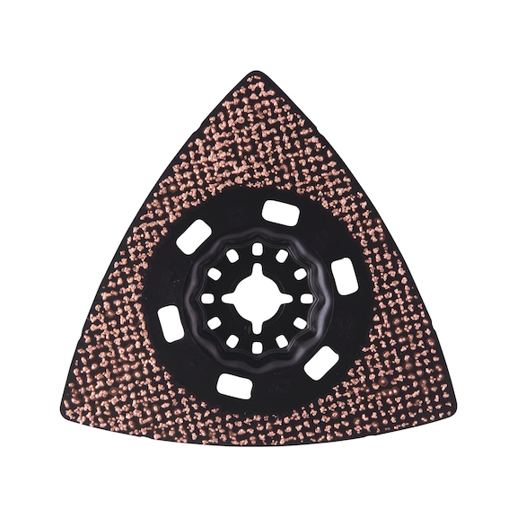 MAKITA Delta plate HM TMA085 grain size 60 width 90 mm B-69814 - Multitool saw blades for mortar and plaster