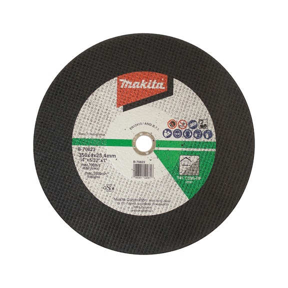 MAKITA Trennscheibe Durchmesser 350 mm 4 mm C30S-BF Stein B-70823 - Trennscheiben für Metall