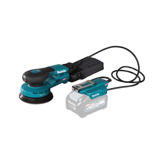 MAKITA cordless random orbit sander XGT 40V 125 mm 10000 rpm stroke 3 BO003CGZ - Cordless random orbital sander XGT 40V max.