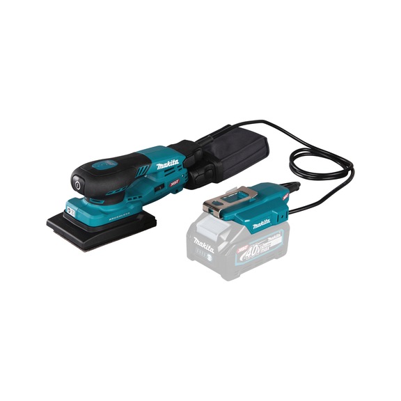 MAKITA cordless orbital sander XGT 40V 80x130 mm 10000 rpm stroke 3mm BO005CGZ - Cordless orbital sander XGT 40V