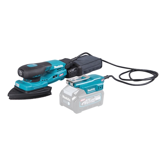 MAKITA Akku-Schwingschleifer XGT 40V 100x150 mm 10000 U/min Hub 3 mm BO006CGZ - Akku-Schwingschleifer XGT 40V