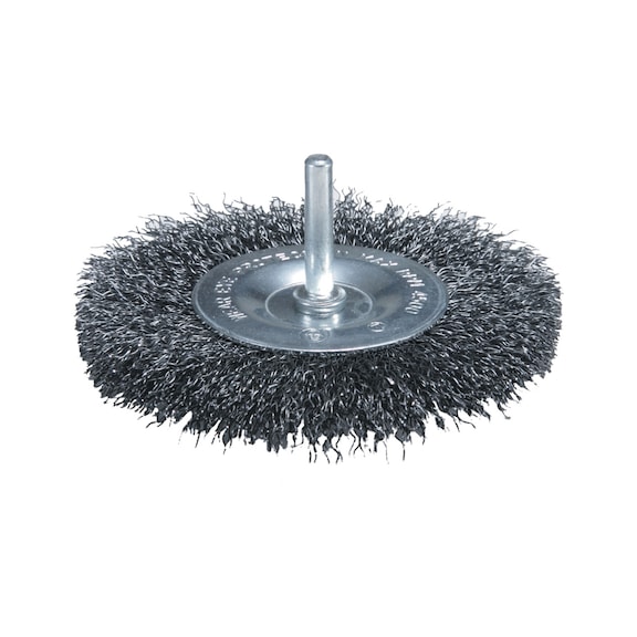 MAKITA round brush diameter 50 mm crimped galvanised steel round shaft D-39964 - Round brush