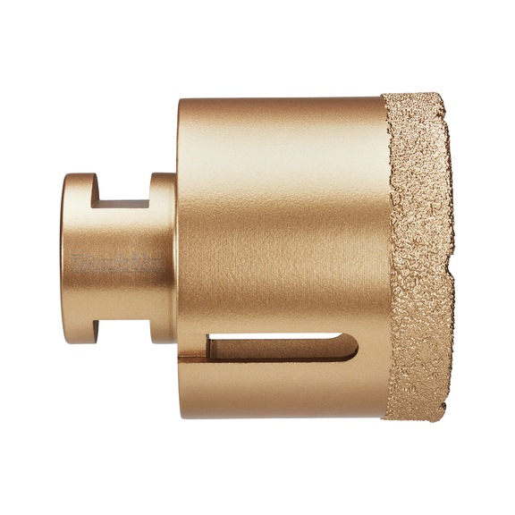 MAKITA diamond core drill bit diameter 57 mm M14 dry drilling D-44579 - Diamond hollow core bits