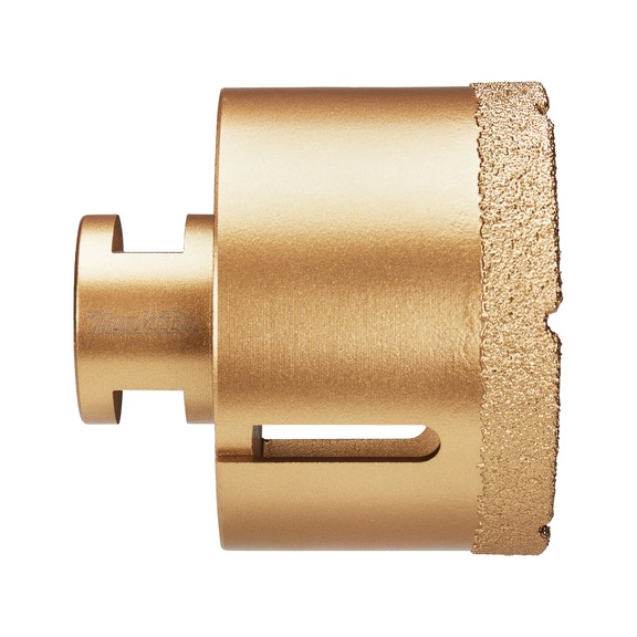 MAKITA diamond core drill bit diameter 67 mm M14 dry drilling D-44600 - Diamond core bits (M14)