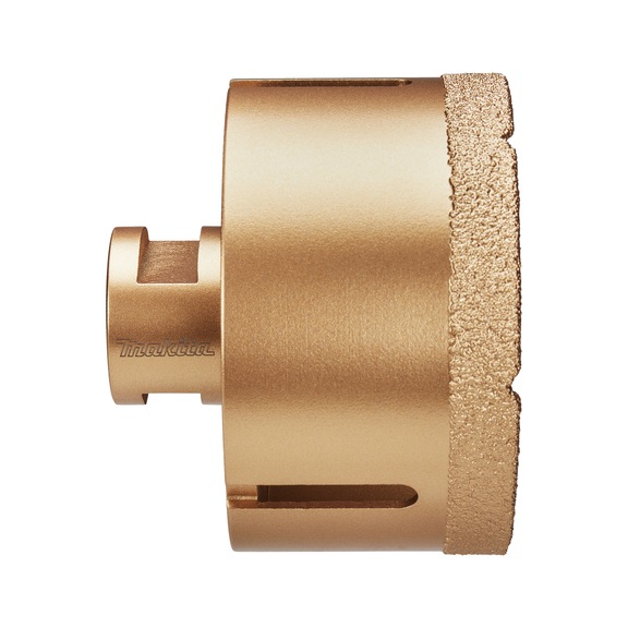 MAKITA diamond hollow core bit diameter 80 mm M14 dry drilling D-44644 - Diamond hollow core bits