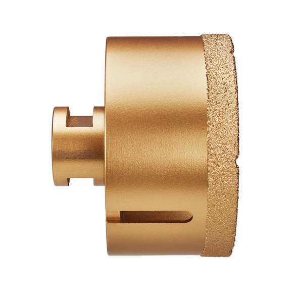 MAKITA diamond hollow core bit diameter 83 mm M14 dry drilling D-44650 - Diamond hollow core bits