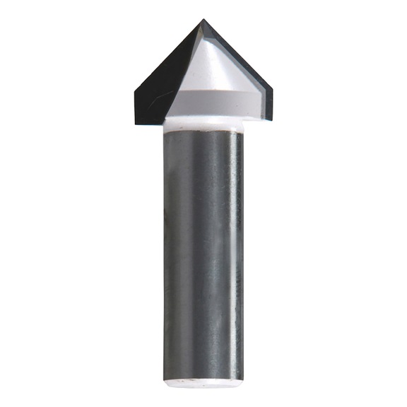 MAKITA V-groove cutter Diameter 19 mm Overall length 48 mm Angle 90 degrees D-47933 - Chamfer cutter