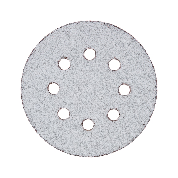 MAKITA velcro grinding disc 125 mm grit P40 8 holes 10 pieces D-65816 - Grinding discs diameter 125 mm