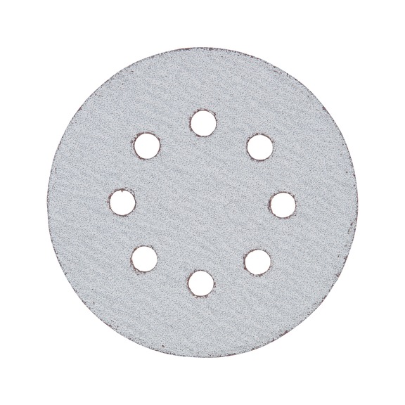 MAKITA sanding disc Velcro 125 mm grit P60 8 holes 10 pieces D-65822 - Grinding discs diameter 125 mm