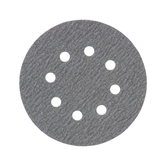 MAKITA sanding disc Velcro 125 mm grit P120 8 holes 10 pieces D-65850 - Grinding discs diameter 125 mm