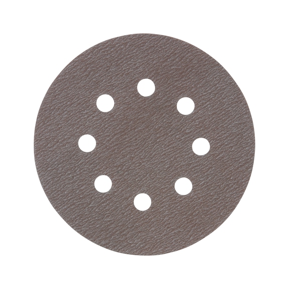 MAKITA sanding disc Velcro 125 mm grit P320 8 holes 10 pieces D-65894 - Grinding discs diameter 125 mm