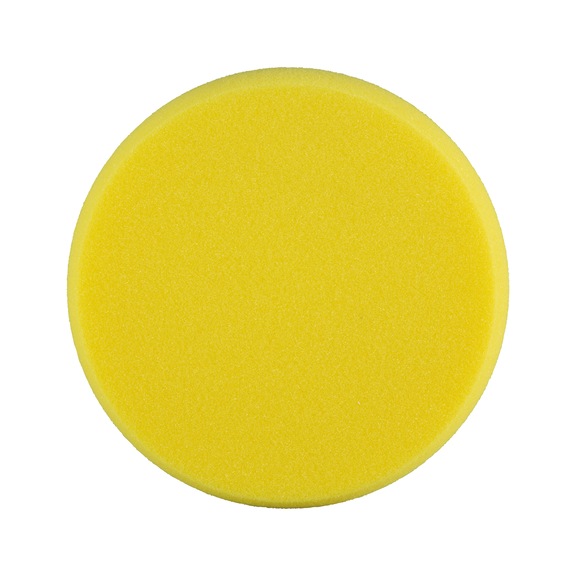 MAKITA polishing pad yellow diameter 190 mm Velcro hard flat coarse 30 mm D-70786 - Polishing pad yellow