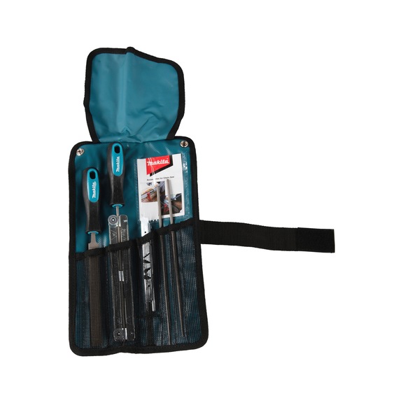 MAKITA sharpening set, diameter 4.5 mm, in a practical roll-up bag D-72160 - File gauge for saw chain