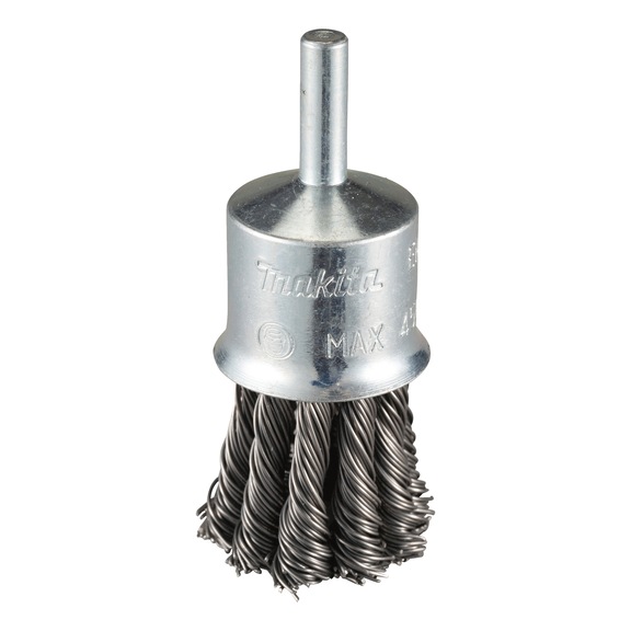 MAKITA paintbrush diameter 24mm knotted galvanised steel round shaft D-73857 - Brush brush