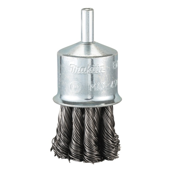 MAKITA paintbrush diameter 28mm knotted galvanised steel round shaft D-73863 - Brush brush
