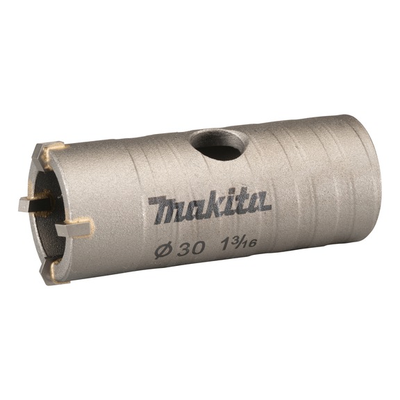 MAKITA hollow core drill bit carbide diameter 30 mm 50 mm 4 teeth D-73891 - Drill bits suitable for SDS-PLUS