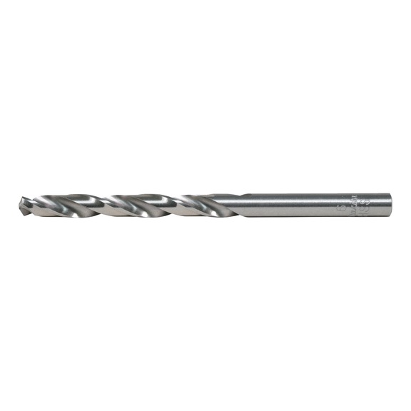 MAKITA drill bit HSS-GS Diameter 6 mm Working length 57 mm 10 pieces D-78112 - Metal drill M-Force