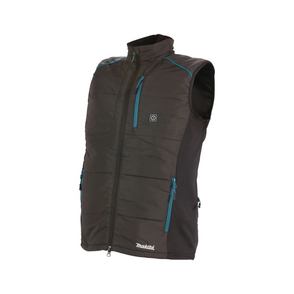 MAKITA cordless thermal waistcoat 14.4V/18V size S DCV202ZS - Battery-powered thermal waistcoat DCV202 18V