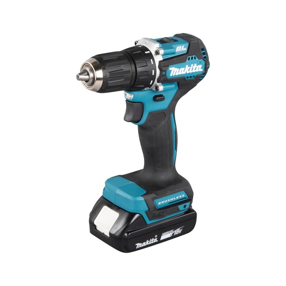 MAKITA cordless drill driver 18V torque 40 Nm 1700 rpm DDF487RAJ - Cordless drill LXT 18V