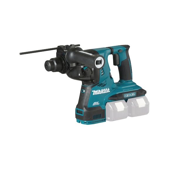 MAKITA cordless combi hammer 2x18V drilling capacity 28mm single blow 2.8J DHR280ZJ - Cordless combi hammer & chisel hammer LXT 18V